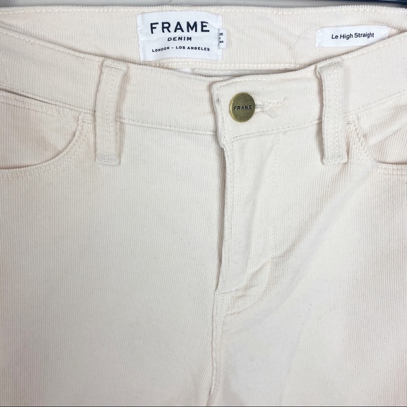 FRAME DENIM LE HIGH STRAIGHT CORD PANT H200016 - Picture 7 of 11